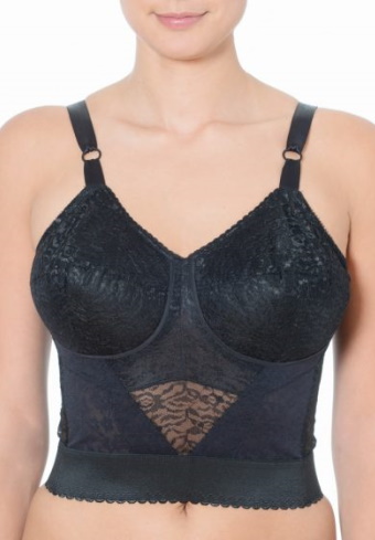 Rago Shapewear 2202-BLK longline bh