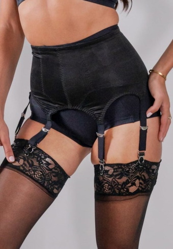 Rago Shapewear 72522-BLK pull-on jarretel