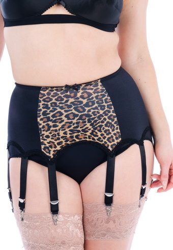 Revival Lingerie RL048-leopard jarretelgordel